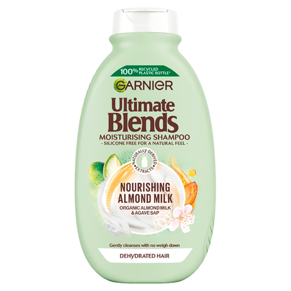 Garnier Ultimate Blends Almond Crush Shampoo 400ml - Intamarque 3600542463164