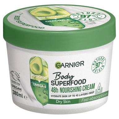 Garnier Body Superfood Avocado (Dry Skin) 380ml - Intamarque 3600542470346