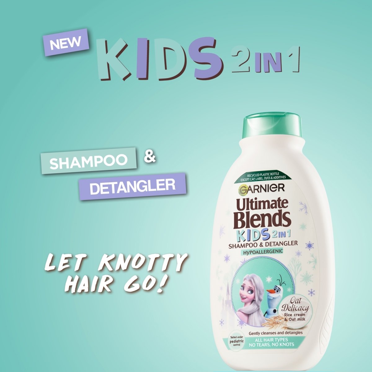 Garnier Ultimate Blends Core Kids Oat Shampoo 250mL - Intamarque - Wholesale 3600542502146