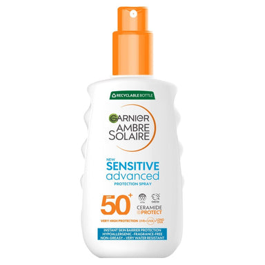 Garnier Ambre Solaire Sensitive Advanced Spray Spf50 150Ml - Intamarque 3600542511650