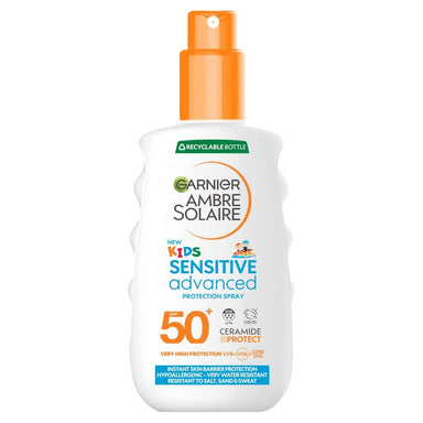 Garnier Ambre Solaire Sensitive Advanced Kids Sens Adv Spray Spf50 150Ml - Intamarque 3600542511667