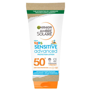 Garnier Ambre Solaire Sensitive Advanced Kids Milk Tube Spf50 175Ml - Intamarque 3600542520751