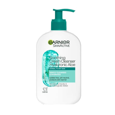 Garnier Soothing Cream Cleanser Hyaluronic Aloe 250Ml New! - Intamarque - Wholesale 3600542586016