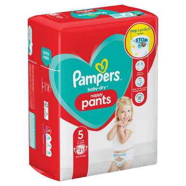 Pampers Baby Dry Pants S5 Carry Pack - Intamarque - Wholesale 4015400744948