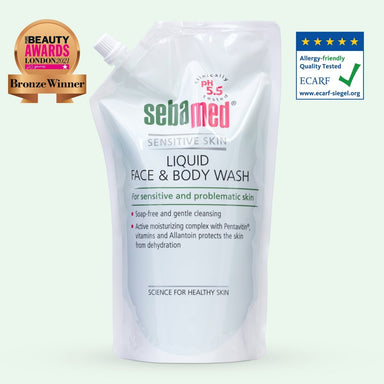 Sebamed Liquid Face & Body Wash 1L Refill - Intamarque - Wholesale 4103040024749