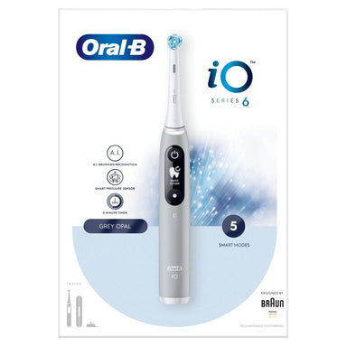 Oral B Io6 Grey Opal Clean Elect Toothbrush - Intamarque - Wholesale 4210201376750