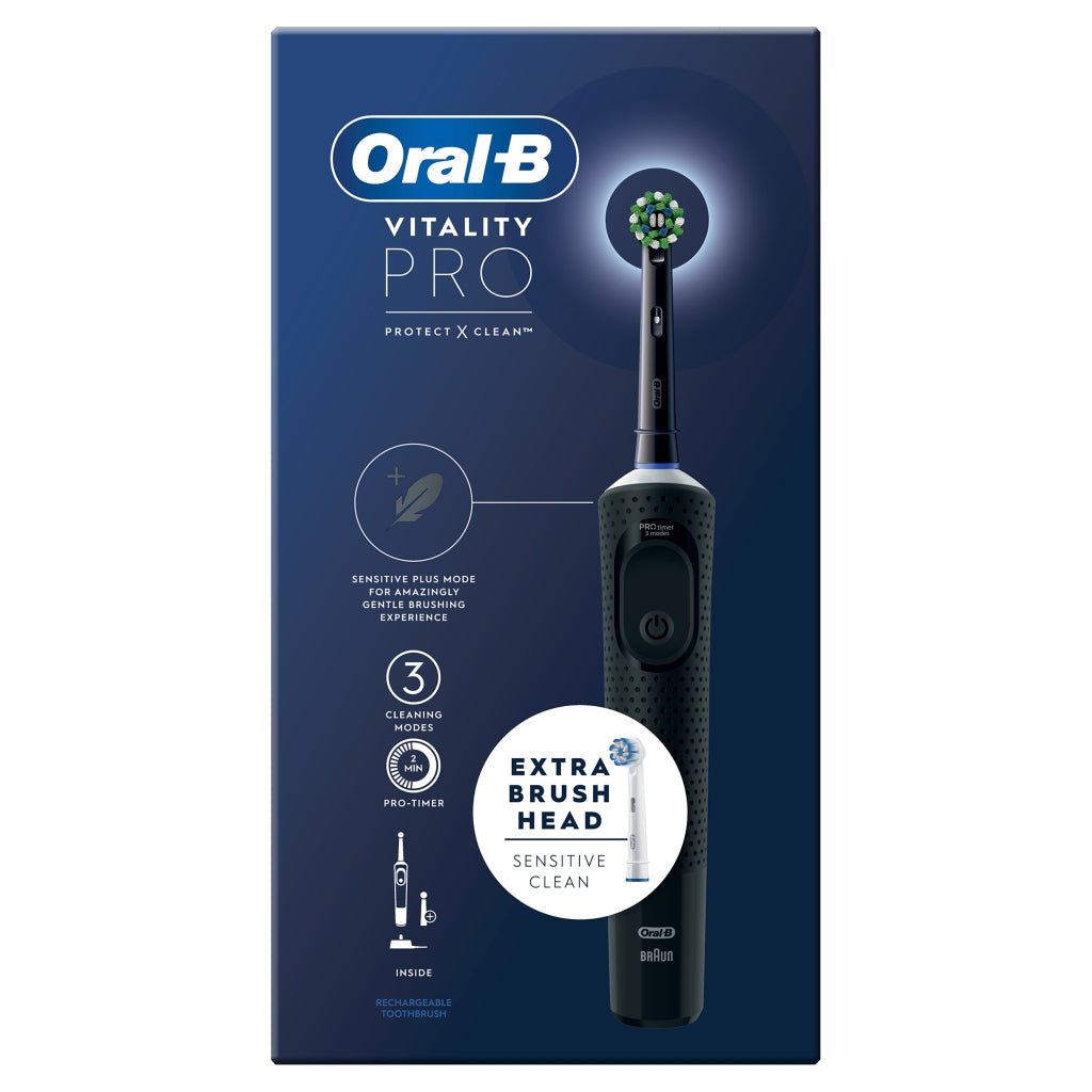 Oral B Pro Black Electric Recharge Toothbrush - Intamarque - Wholesale 4210201427308