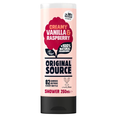 Original Source Shower Gel 250ml Creamy Raspberry - Intamarque 5000101077005