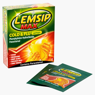 Lemsip Max Cold & Flu Lemon Sachets (med) - Intamarque - Wholesale 5000158063945