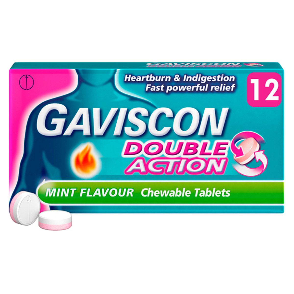 Gaviscon Double Action Tablets (med) - Intamarque - Wholesale 5000158071377