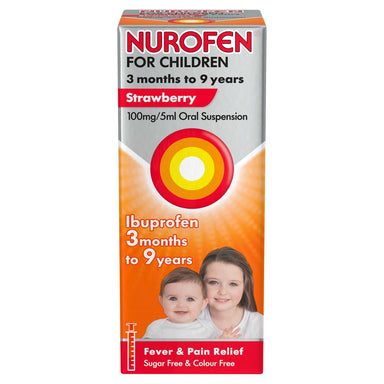 Nurofen For Children Susp+syringe Strawberry [med] - Intamarque - Wholesale 5000158100589