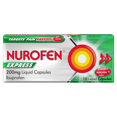 Nurofen Express Liquid Capsules [med] - Intamarque - Wholesale 5000158100701