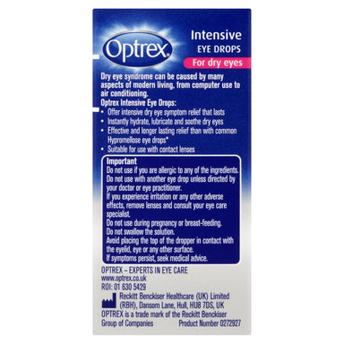 Optrex Dry Eye Drops - Intamarque - Wholesale 5000158106345