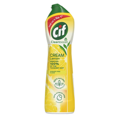 Cif Cream 500ml Lemon - Intamarque - Wholesale 5000186735012
