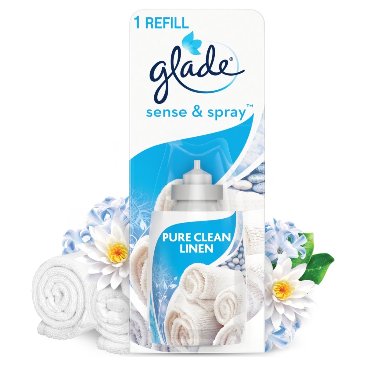 Glade Sense And Spray Refill Clean Linen - Intamarque 5000204594959