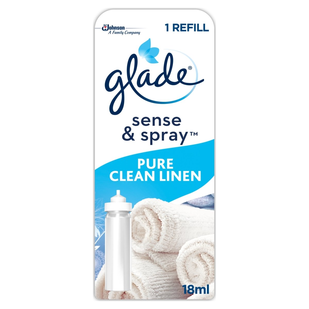 Glade Sense And Spray Refill Clean Linen - Intamarque 5000204594959