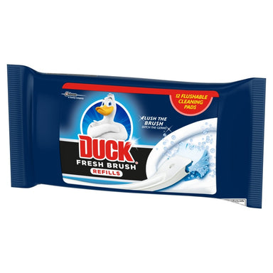 Toilet Duck Fresh Brush Refill- Flushable Clean Pads - Intamarque 5000204885095