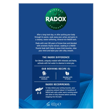 Radox Salts Muscle Soak - Intamarque 5000231036781