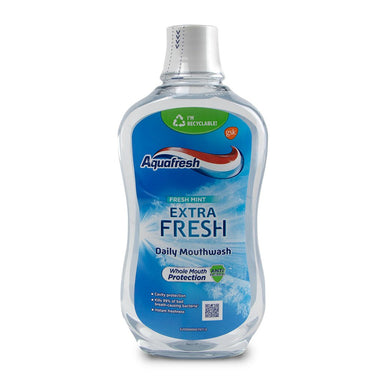 Aquafresh Mouthwash 500ml Freshmint - Intamarque - Wholesale 5000347054303