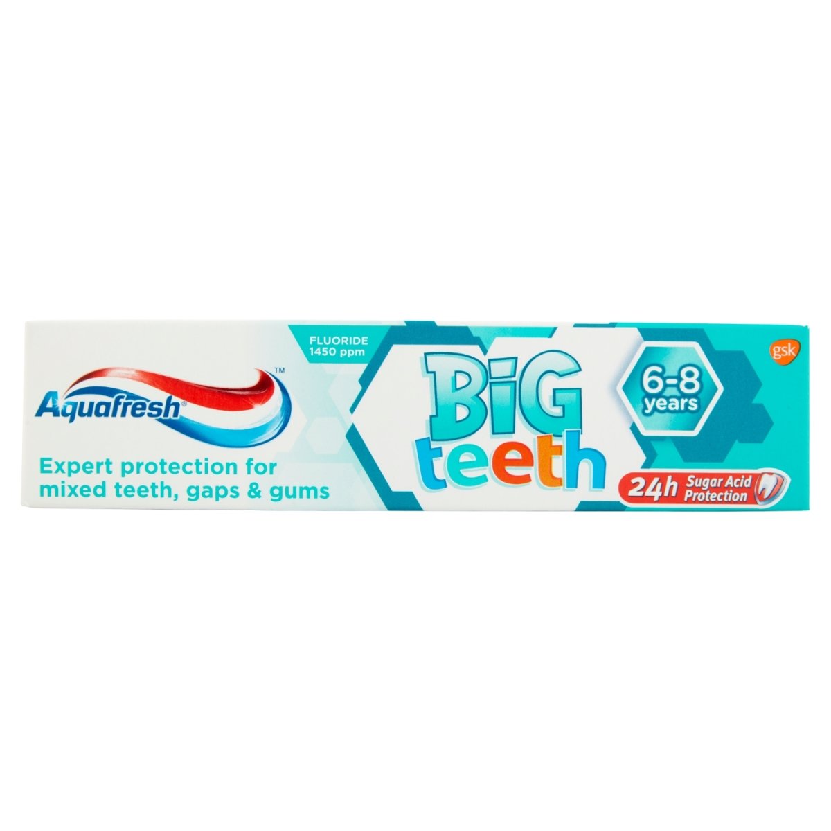 Aquafresh Kids Toothpaste 50ml Big Teeth 6 Years + - Intamarque 5000347090936