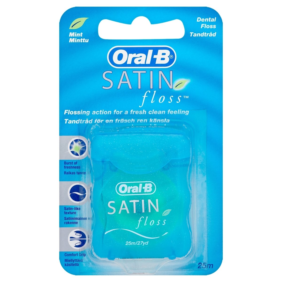 Oral B Floss Satin Mint 25m - Intamarque 5010622017947