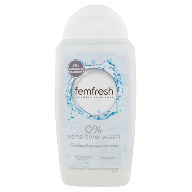 Femfresh 0% Sensitive Wash - Intamarque 5010724533673