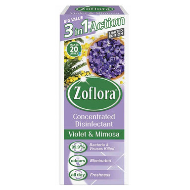 Zoflora Violet & Mimosa 12x500ml - Intamarque 5011309037517