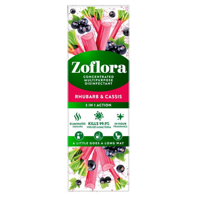 Zoflora Rhubarb & Cassis 12x250ml - Intamarque 5011309057911