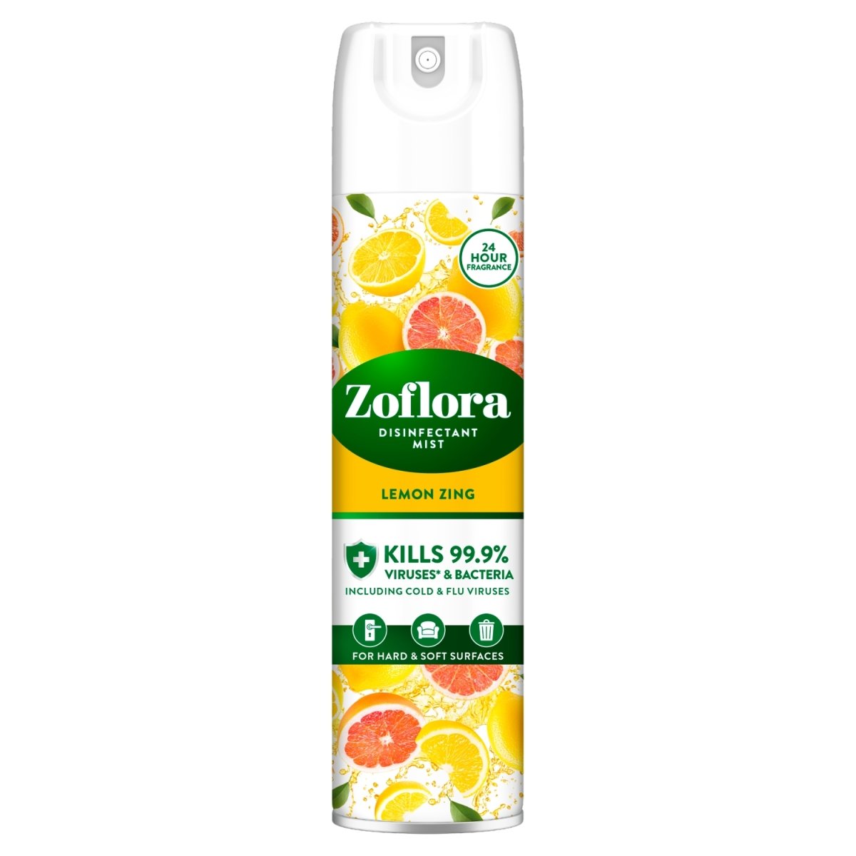 Zoflora Lemon Zing Aerosol - Intamarque 5011309058918