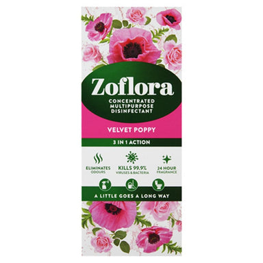 Zoflora Velvet Poppy 12x500ml - Intamarque - Wholesale 5011309073614