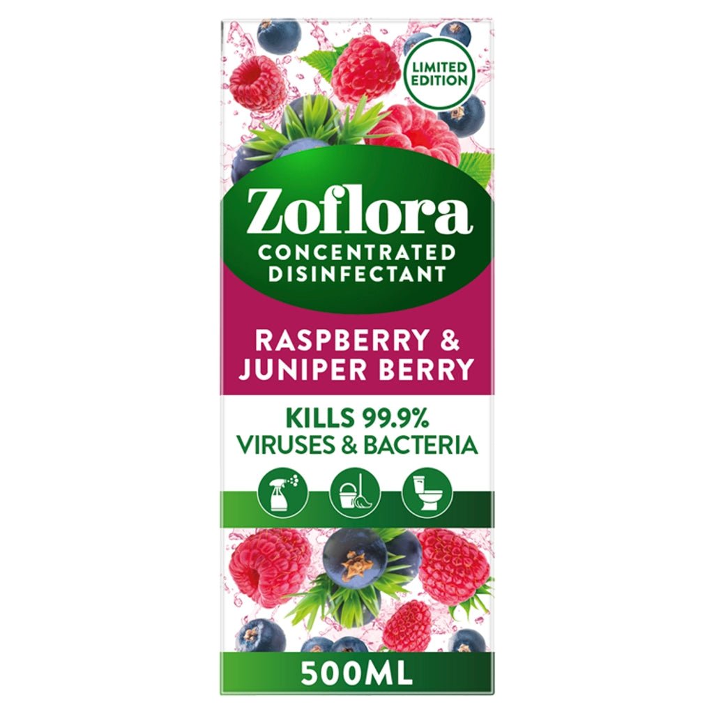Zoflora Raspberry & Juniper Berry 12x500ml - Intamarque 5011309083613