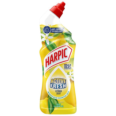 Harpic Active Cleaning Gel 750ml Citrus - Intamarque - Wholesale 5011417545676