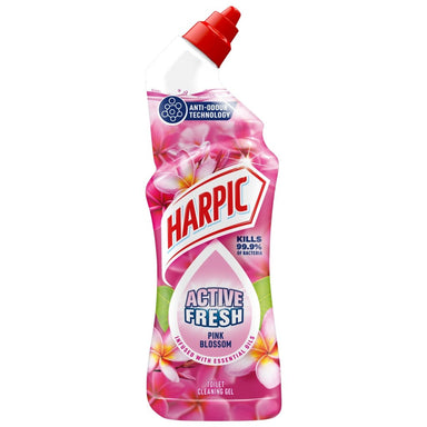 Harpic Active Cleaning Gel 750ml Pink Blossom - Intamarque - Wholesale 5011417559789