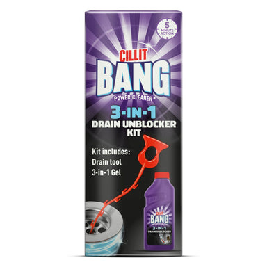 Cillit Bang Drain Cleaning Kit - Intamarque - Wholesale 5011417574454