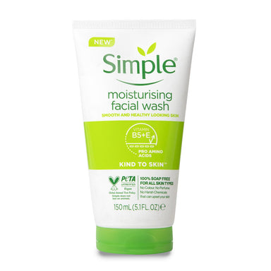 Simple Moisturising Foaming Face Wash- Export - Intamarque - Wholesale 5011451103870