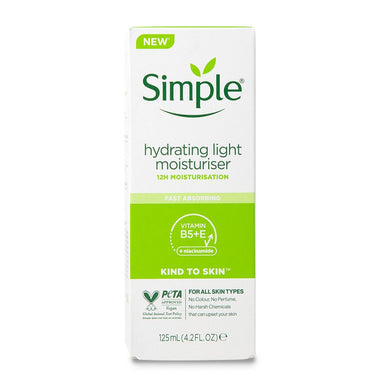 Simple Hydrating Light Moisturiser - Intamarque - Wholesale 5011451103931