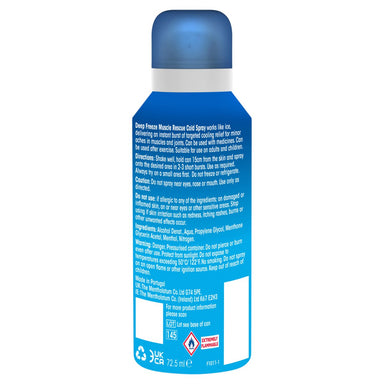 Deep Freeze Spray 72.5ml - Intamarque - Wholesale 5011501000388