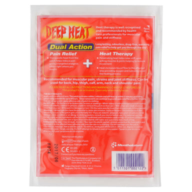 Deep Heat Patch (1 patch) - Intamarque - Wholesale 5011501002122