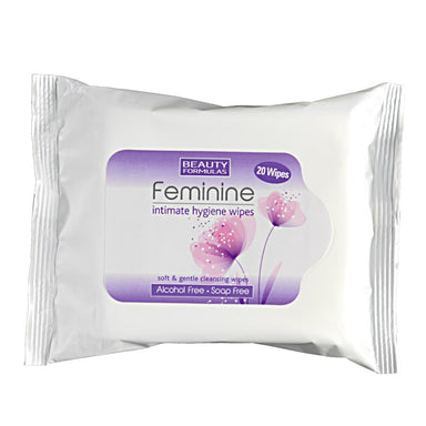 Beauty Formulas Feminine Wipes - Intamarque 5012251008136