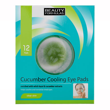 Cucumber Cooling Eye Pads 12'S - Intamarque 5012251008662