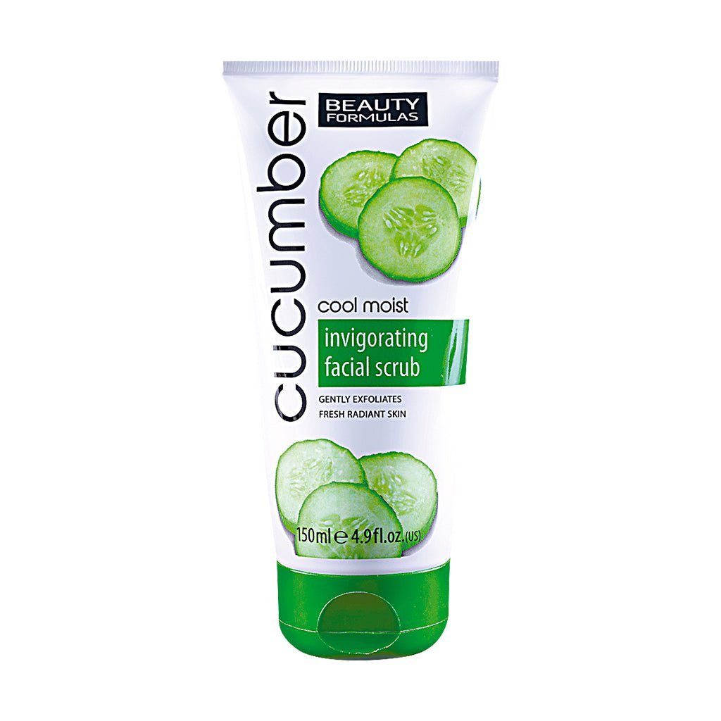 Beauty Formulas Cucumber Mist Invigorating Scrub - Intamarque 5012251010177