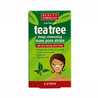 Beauty Formulas Tea Tree Nose Strips - Intamarque 5012251011327