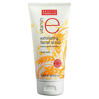 Beauty Formula Vitamin E Exfoliating Facial Scrub - Intamarque 5012251011761