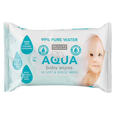 Bf Aqua Baby Wipes 56'S - Intamarque 5012251013338