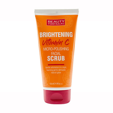 Beauty Formulas Vitamin C Brightening Facial Scrub - Intamarque 5012251013369