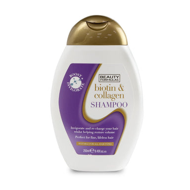Biotin & Collagen Shampoo 250Ml - Intamarque - Wholesale 5012251013598