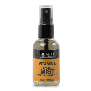 Beauty Formula Vitamin E Facial Mist with Hyaluronic Acid 50ml - Intamarque - Wholesale 5012251013659