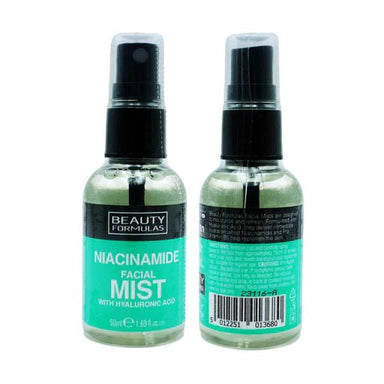 Beauty Formula Naicinamide Facial Mist With Hyraluronic Acid 50ml - Intamarque - Wholesale 5012251013680