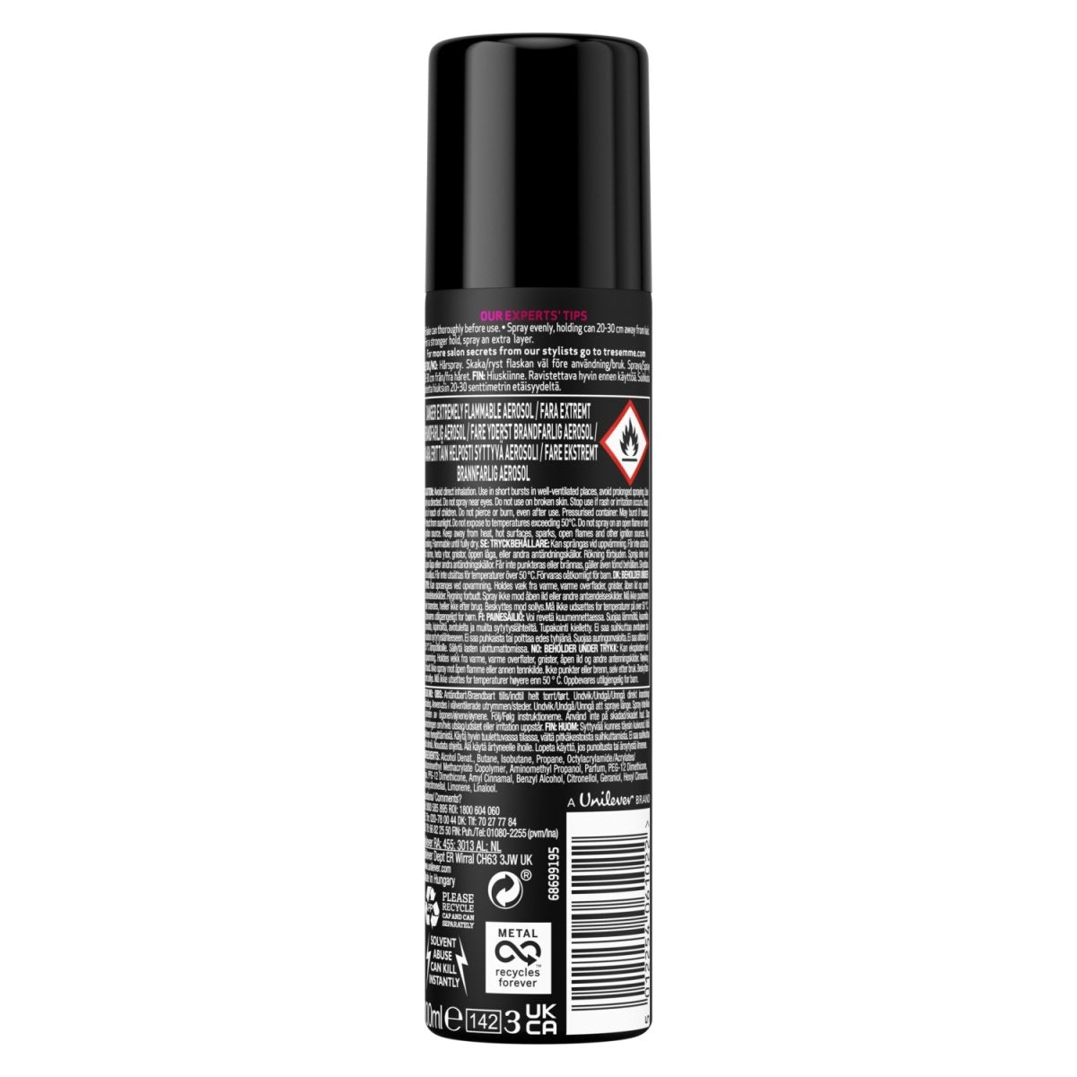 Tresemme Hair Spray Extra Firm Hold - Intamarque 5012254061022
