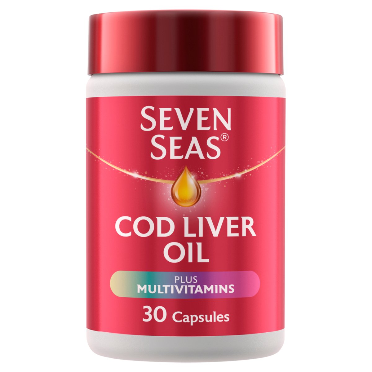 Seven Seas Cod Liver Oil Plus Multivitamins Capsules - Intamarque - Wholesale 5012335792005